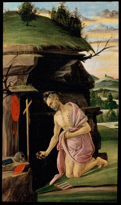 Saint Hieronymus, mellan 1498 och 1505 av Sandro Botticelli