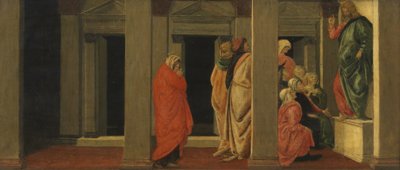Scener ur Maria Magdalenas liv av Sandro Botticelli