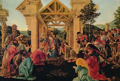 The Adoration of the Magi, c1475-1476 av Sandro Botticelli