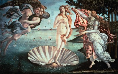 Venus födelse, c1482 av Sandro Botticelli