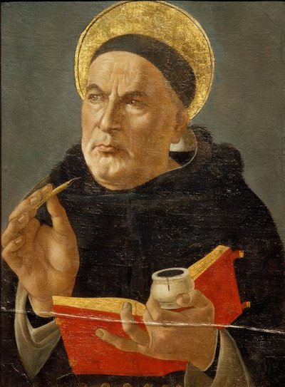 Thomas av Aquino. av Sandro Botticelli