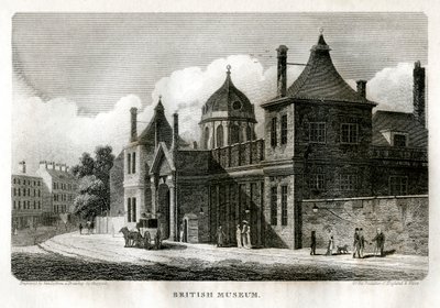 British Museum, London, c1810. av Sands