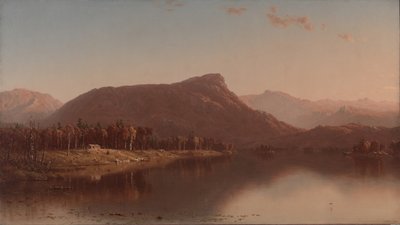 Ett hem i vildmarken, 1866 av Sanford Robinson Gifford