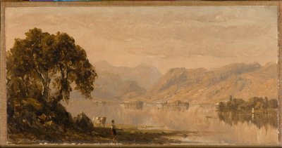 Rydalwater, en skiss 1855 (olja på duk) av Sanford Robinson Gifford