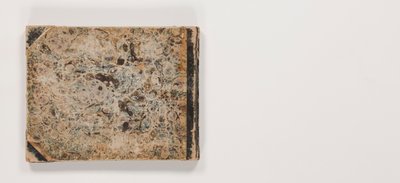 Sketcher of Scenery in the North (Sketchbook). Cirka 40 blad och omslag - skyddande silkespapper mellan de flesta set om två blad, konstverk på en eller två av dessa. av Sanford Robinson Gifford