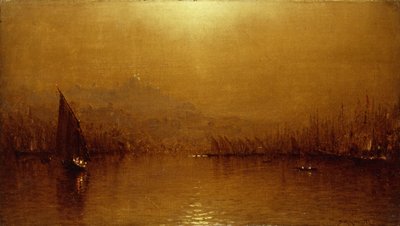 Gyllene hornet, av Sanford Robinson Gifford