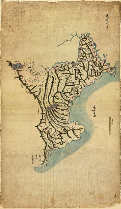 Chosŏn chido LOC 83675009-4 av Sang Gi Chŏng