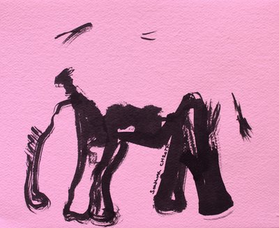 Djärv rosa elefant av Santhosh ch
