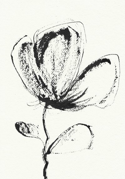 Expressiv bläckblomma av Santhosh ch