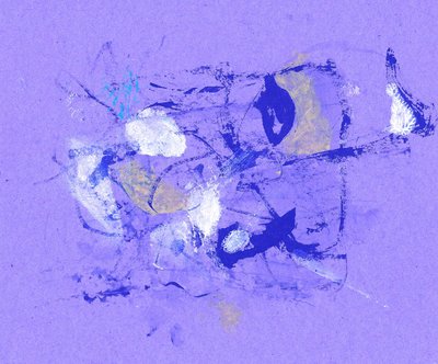 Expressivt lila abstrakt av Santhosh ch
