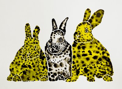 Prickiga leopardkaniner av Santhosh ch