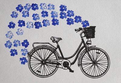 Nyckfulla cykelblommor av Santhosh ch