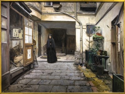 Die Pfandleihe av Santiago Rusiñol
