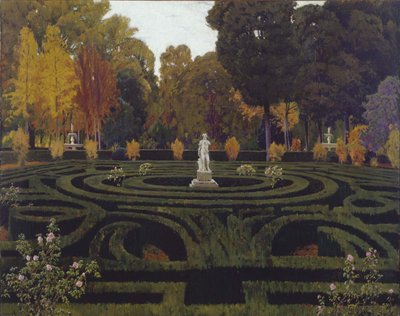 Gammal faun av Santiago Rusiñol