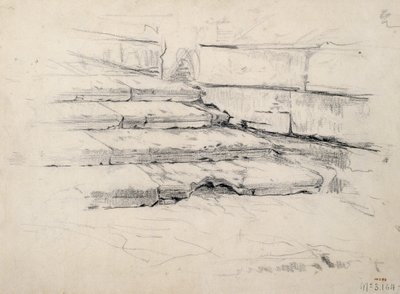 Undersökning av steg av Santiago Rusiñol