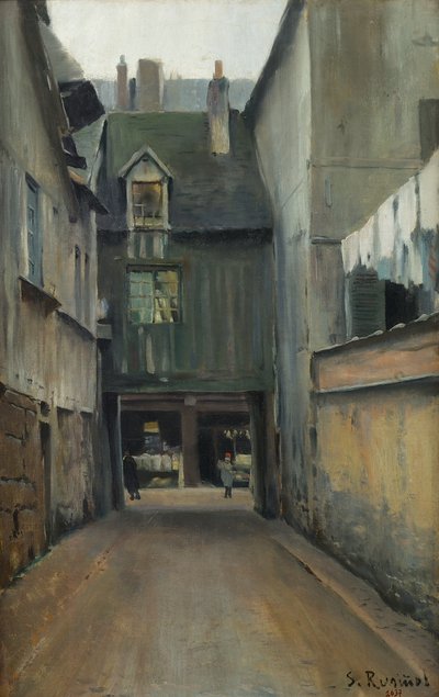 Carrer de Rouen av Santiago Rusinol i Prats