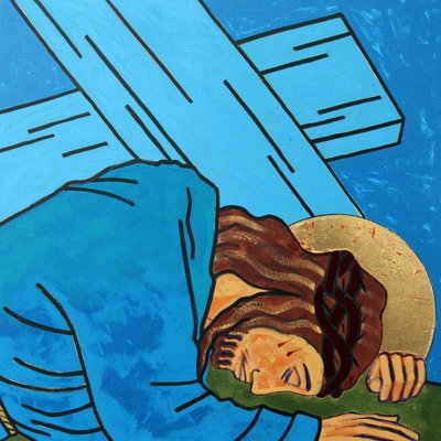 Jesus faller av Sara Hayward