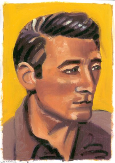 Louis MacNeice, 2008 (olja på papper) av Sara Hayward