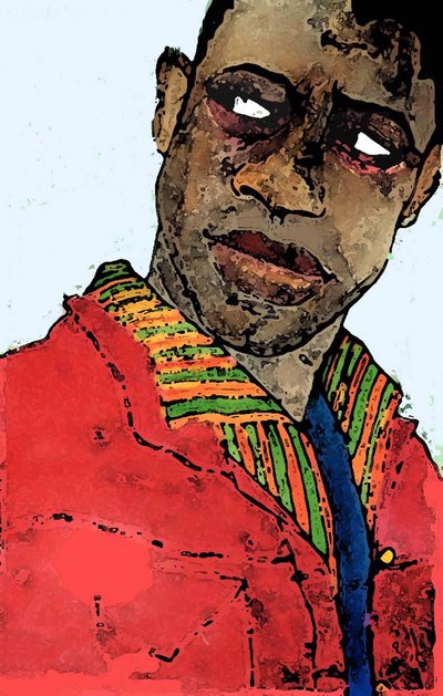 afroamerikansk man av Sarah Thompson-Engels