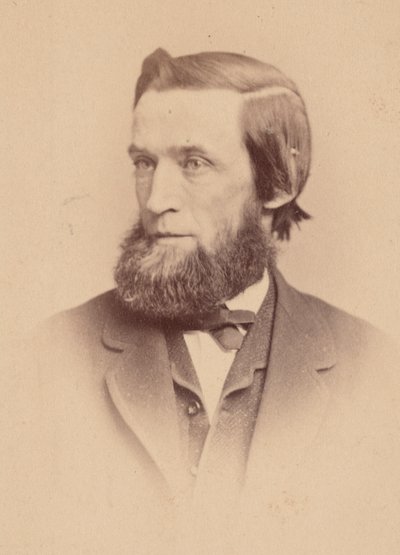 Porträtt av Hubert Anson Newton 1830-1896, 1870-1877. av Sarony and Co