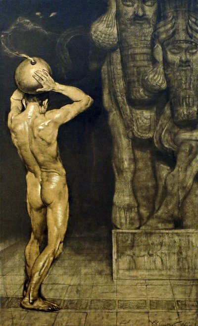Anarkisten, 1894 av Sascha Schneider