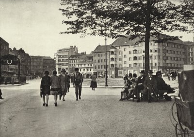 Berlin: Bulow-Platz (s/v foto) av Sasha Stone