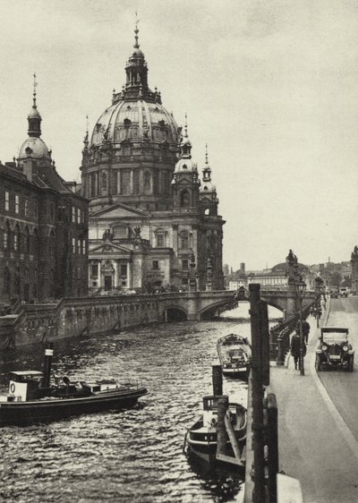 Berlin: Dom; Katedralen (s/v foto) av Sasha Stone