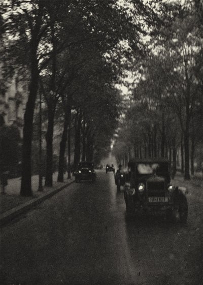 Berlin: Kurfurstendamm (b/w photo) av Sasha Stone