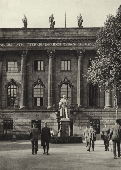 Berlin: Universitat; Universitet (s/v foto) av Sasha Stone