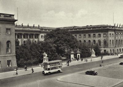 Berlin: Universitat; Universitet (s/v foto) av Sasha Stone