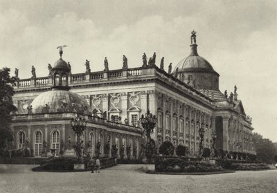 Potsdam, Neues Palais; New Palace (s/v foto) av Sasha Stone