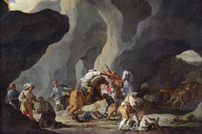 De resandes angrepp, ca 1634-37 av Sébastien Bourdon