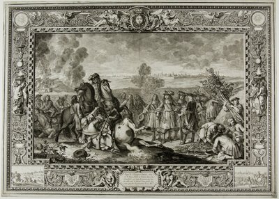 Belägringen av Douai 1667 av Sébastien Le Clerc the elder