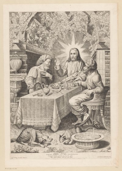 Måltid på Emmaus av Sébastien Vouillemont
