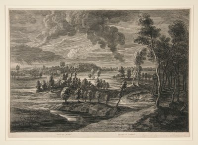 Landskap av Schelte Adams Bolswert