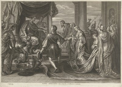 Scipios generositet av Schelte Adamsz. Bolswert