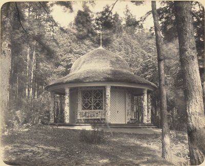 Gazebo i skogen nära Moskva av Scherer and Nabholz
