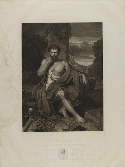 Caius Marius på ruinerna av Kartago av Schoff, Stephen Alonzo