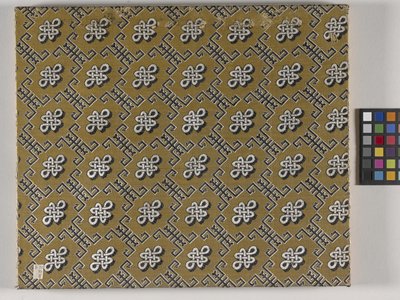 8-bladsalbum med blommor, mitten av 1700-talet (bläck och färg på papper) av School Chinese