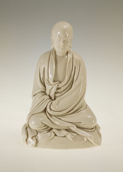 Bodhidharma (Damo), Ming-dynastin (1-6) (porslin) av School Chinese