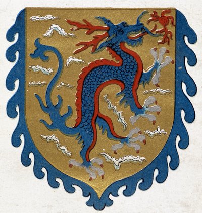 Kinesisk drakemärke av School Chinese
