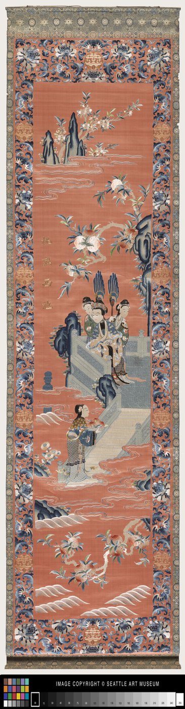 Löpare (tyg med broderi) av School Chinese