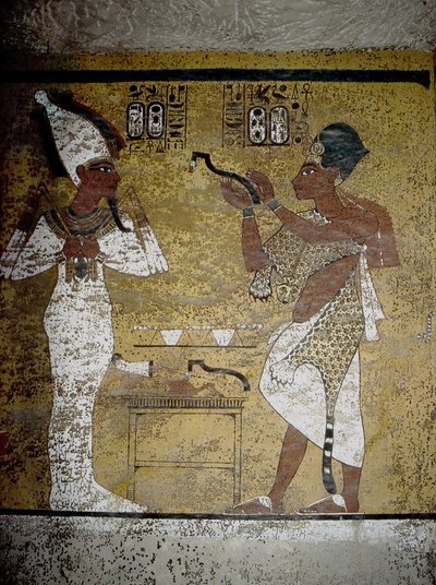Luxor, Thebe: Konungarnas dal. Tutankhamuns grav. av School Egyptian