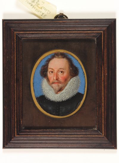 En gentleman som heter William Shakespeare (akvarell på veläng) av School English