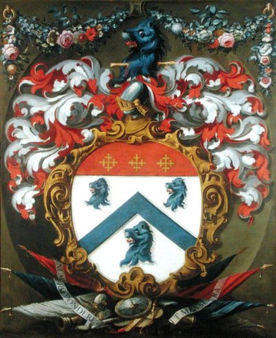 Sir Christopher Wrens vapen (1632-1723) av School English