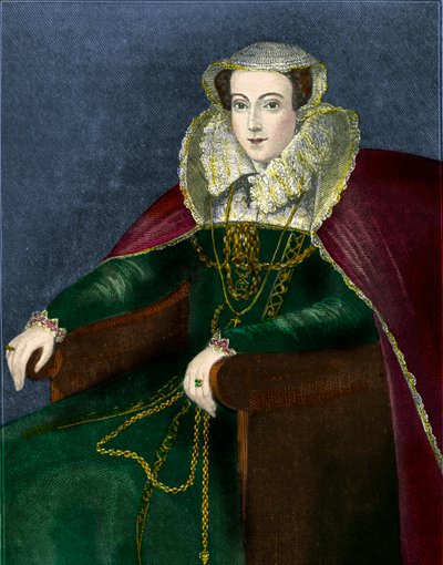 Mary, Queen of Scots, illustration från 