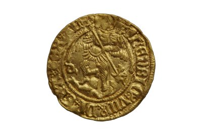 Tudormynt från Asthall Hoard av School English