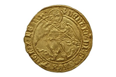 Tudormynt från Asthall Hoard av School English