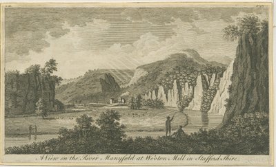 Wetton - Manifold Valley: gravyr och [sent 1700-tal] (tryck) av School English