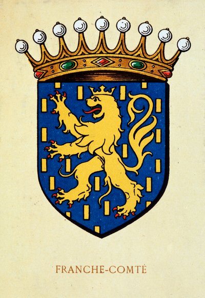 Coat of the Franche-Comte. av School French
